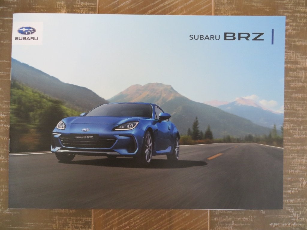 Brochure folder Subaru BRZ B R Z, Ophalen of Verzenden, Zo goed als nieuw, Overige merken