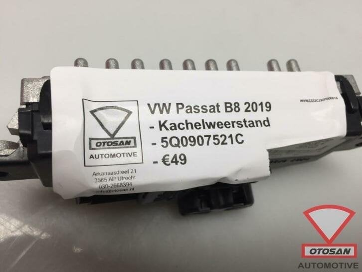 vw passat b8 2019 kachelweerstand 5q0907521c, Gebruikt, Volkswagen, Volkswagen AG, Berliner Ring 2
38440  Wolfsburg, DE