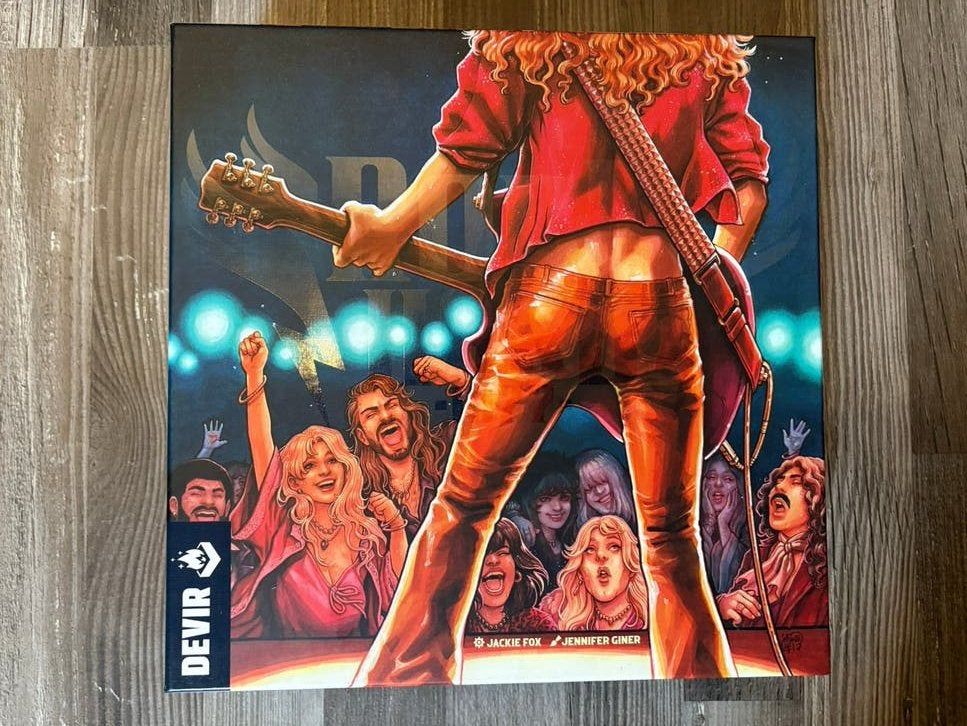 Rockhard kickstarter bordspel, Hobby en Vrije tijd, Ophalen, Zo goed als nieuw