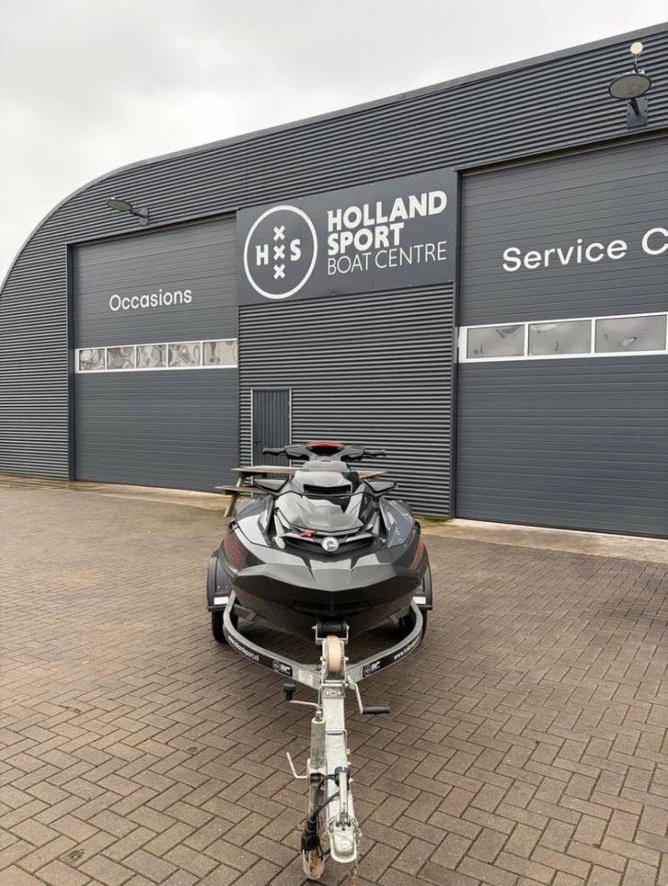 Sea-Doo RXT-X 300 RS met trailer 2023 Krachtige waterscooter, Ophalen, Zo goed als nieuw, Benzine, 200 pk of meer