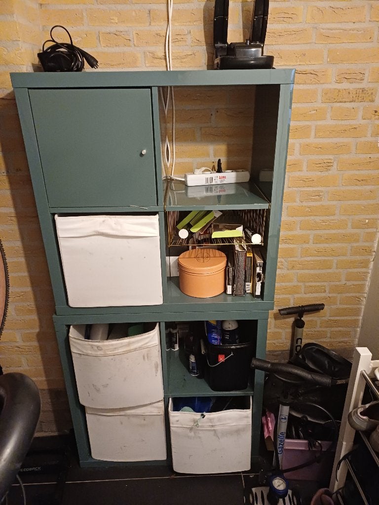 Kallax ikea kastjes, Ophalen, Gebruikt, 50 tot 100 cm, Minder dan 100 cm