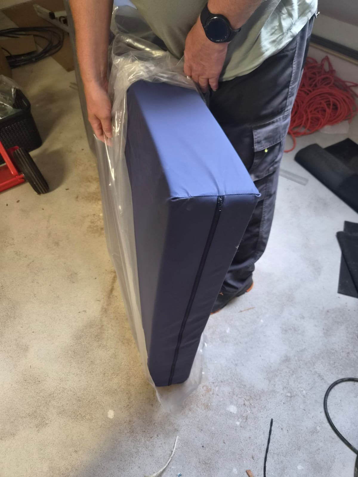 Incontinentie matras 90x200x14 - Nieuw in verpakking, Ophalen, 90 cm, Eenpersoons, Nieuw
