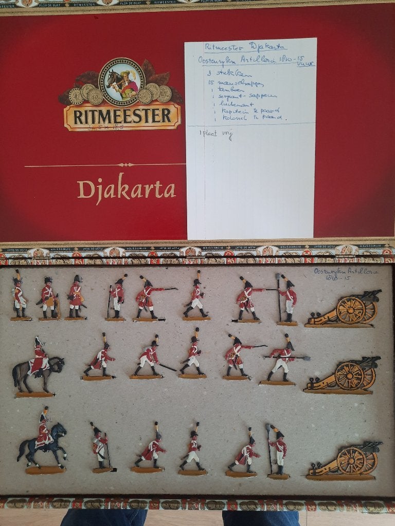 Kieler Zinnfigure. Oostenrijkse Artillerie 1810-1815, Ophalen of Verzenden, Landmacht, Nederland, Embleem of Badge