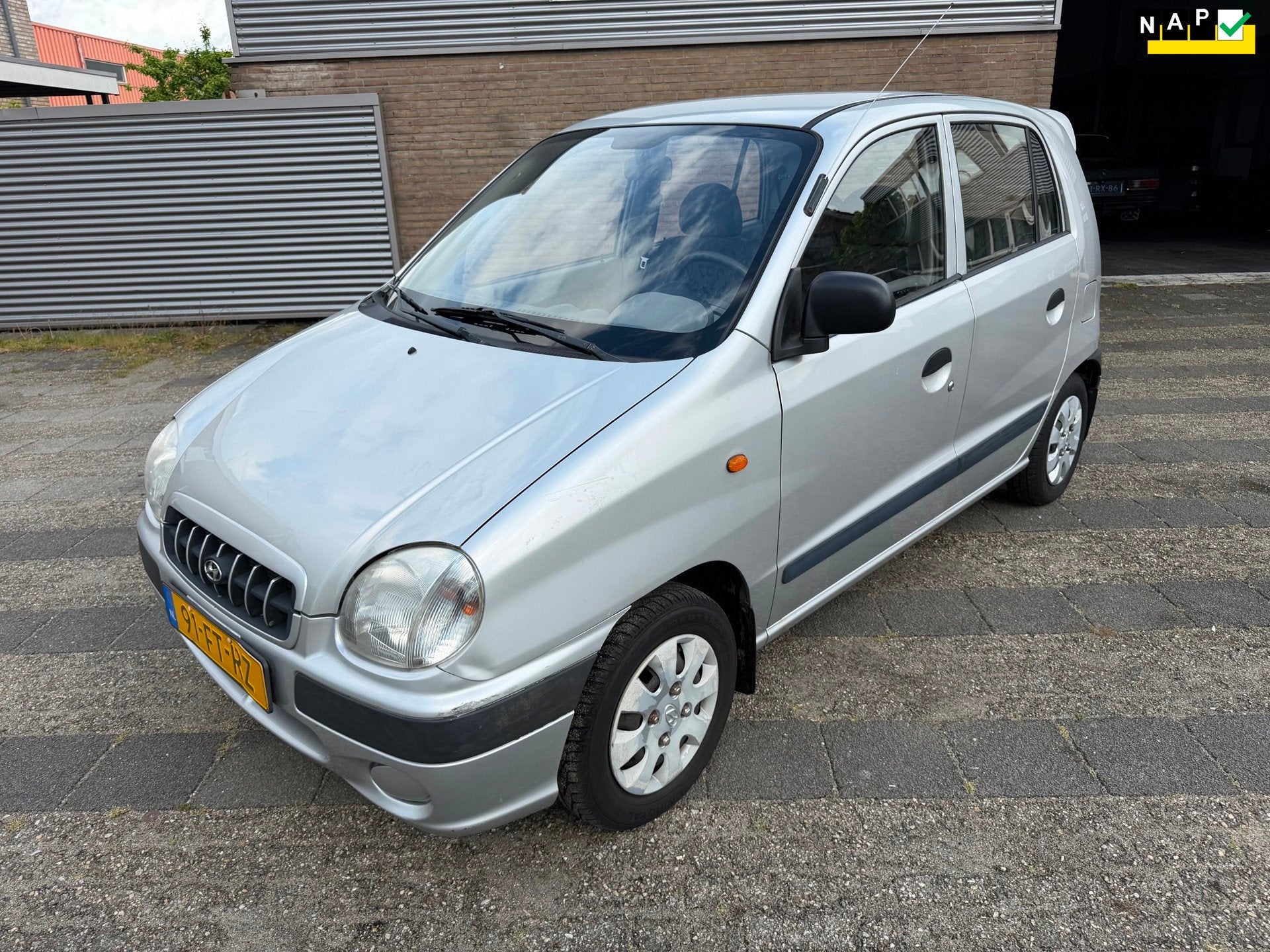 Hyundai Atos Spirit 1.0i X Nap Weinig km, Auto's, Hyundai, 4 cilinders, Origineel Nederlands, Bedrijf, 822 kg