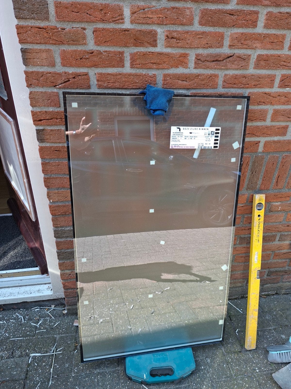 Een nieuw raam voor een voordeur, Ophalen of Verzenden, Nieuw, Gevelraam of Ruit