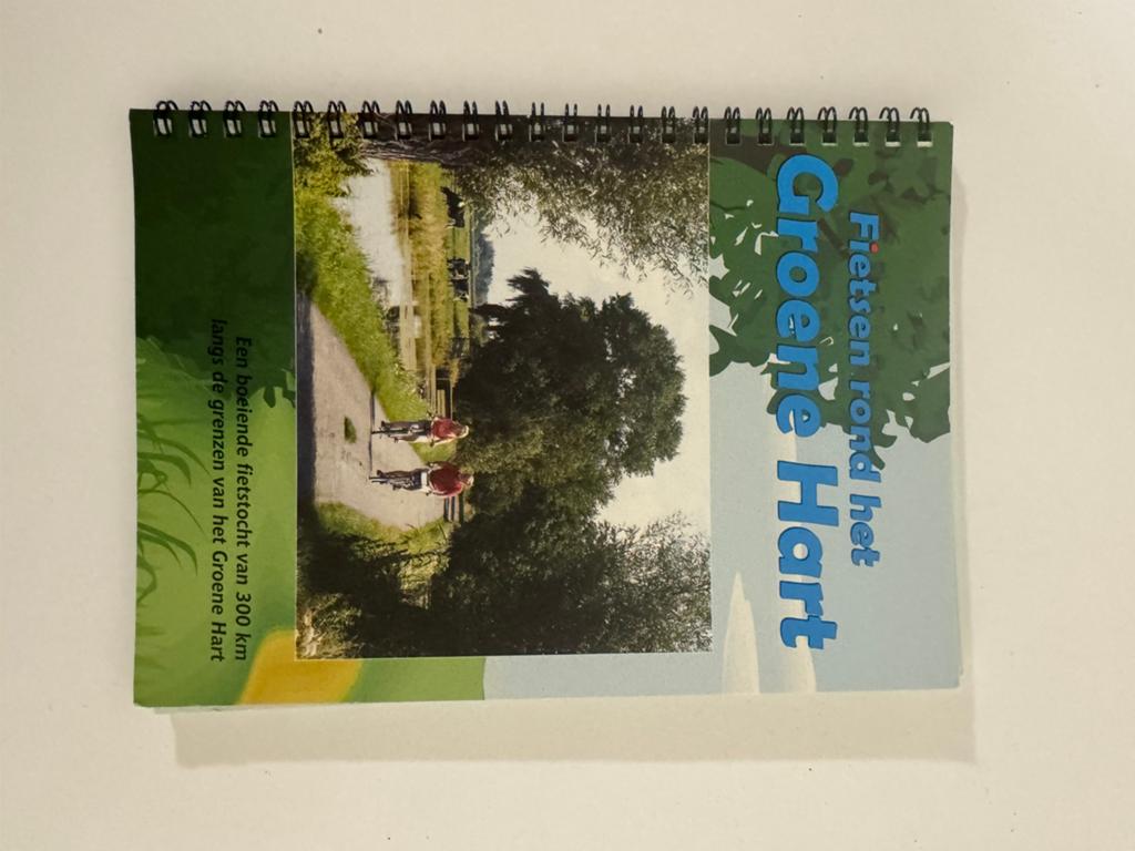 Fietsboek het groene hart, Ophalen of Verzenden, Europa, Fiets- of Wandelgids, Overige merken