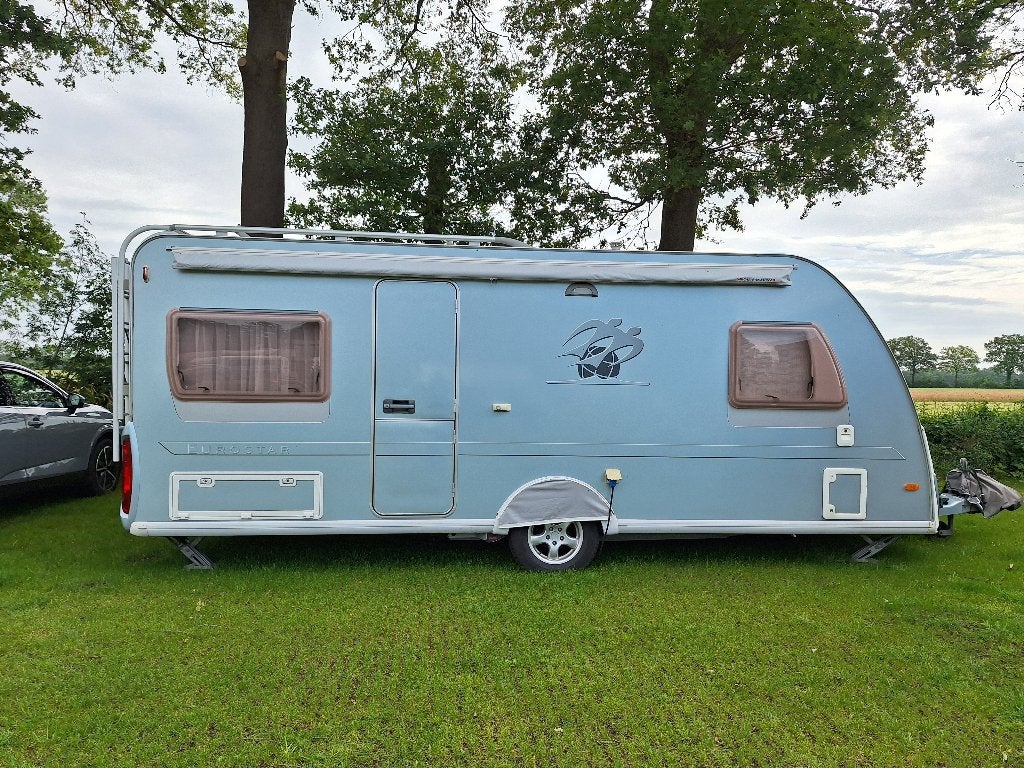 Knaus  eurostar met vele opties, vakantie gereed, Omvormbare zithoek, Rondzit, 7 tot 8 meter, Particulier
