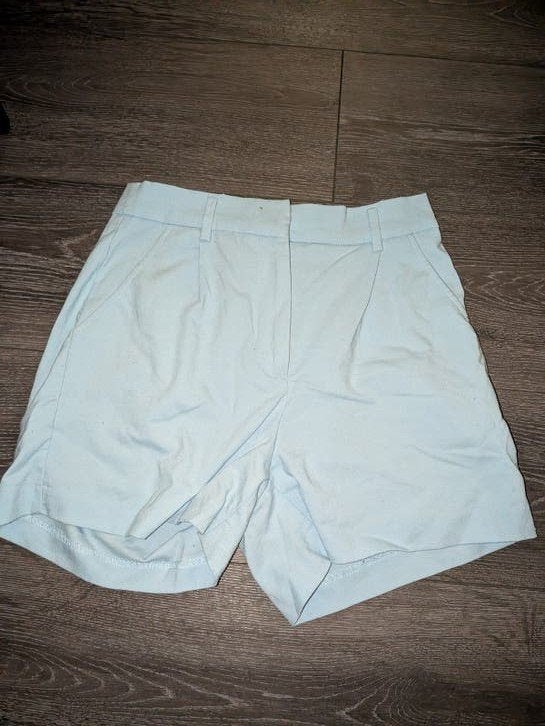 high waist korte broek van stretch stof - Maat 38, Kleding | Dames, Broeken en Pantalons, Maat 38/40 (M), Kort, Zo goed als nieuw