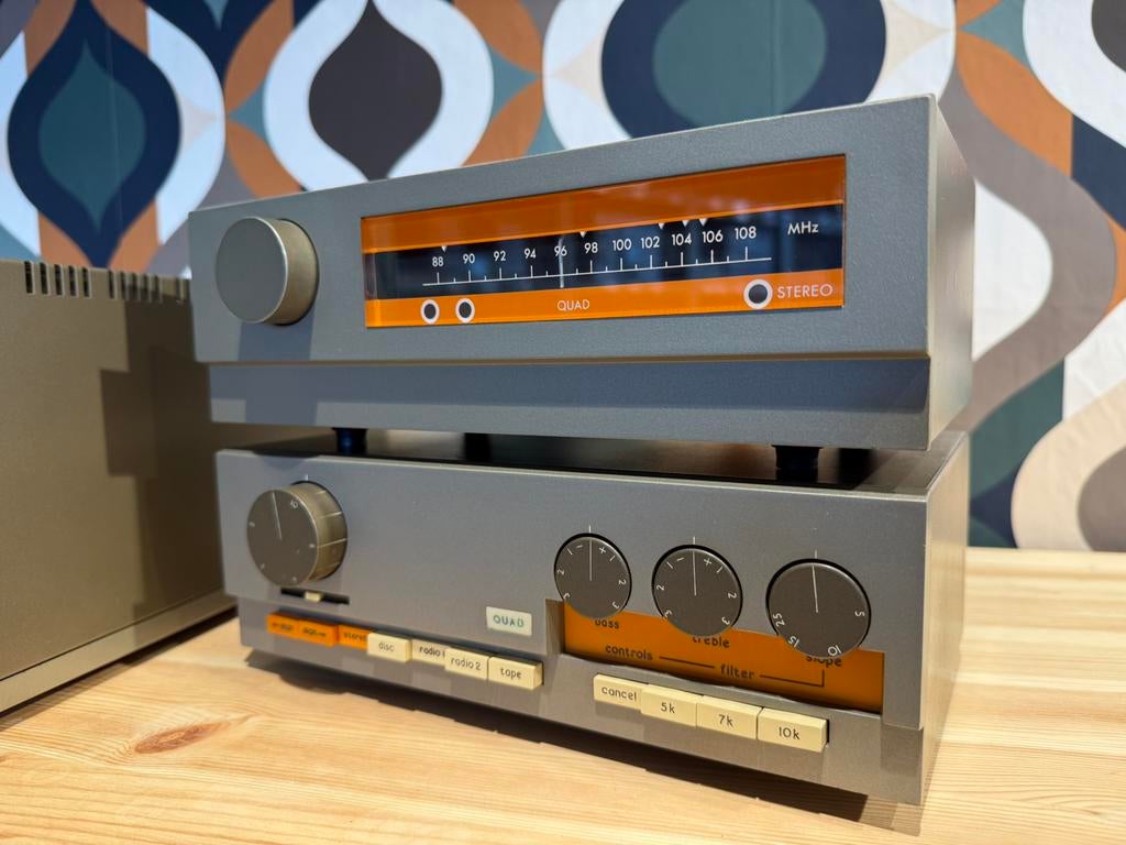 Quad 33, 303 en FM3, geheel gereviseerd, met garantie, Contact@vintageaudiobreda.nl, Zo goed als nieuw, Quad, Bosschendijk 193b, Oudenbosch