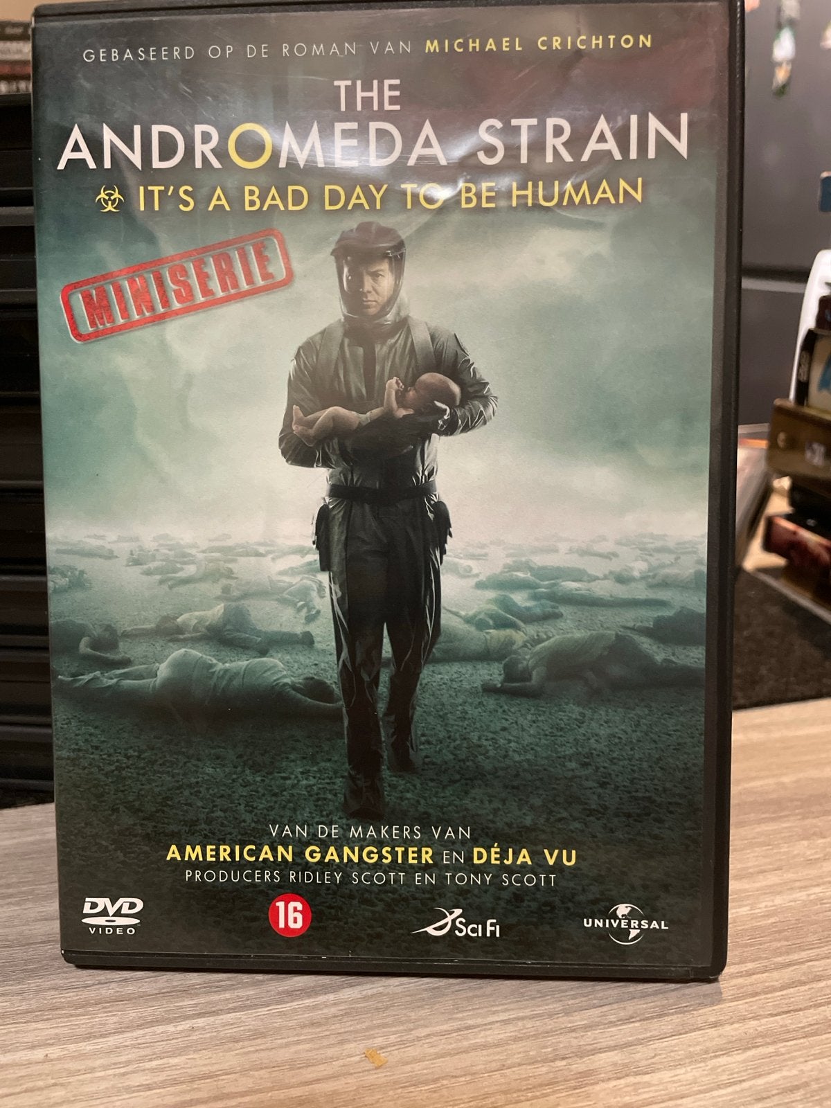 The Andromeda Strain (Miniserie) DVD - Sci-Fi Thriller, Cd's en Dvd's, Engels, Vanaf 16 jaar, Nederlands, Ophalen of Verzenden