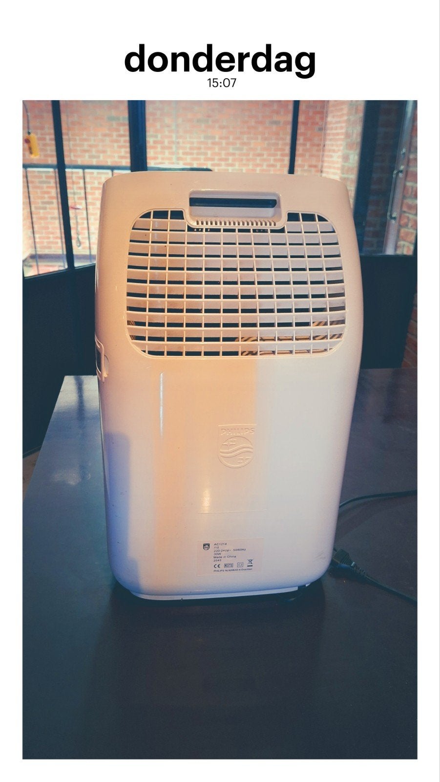 Luchtreiniger Philips AC1214, Ophalen of Verzenden, Luchtreiniger