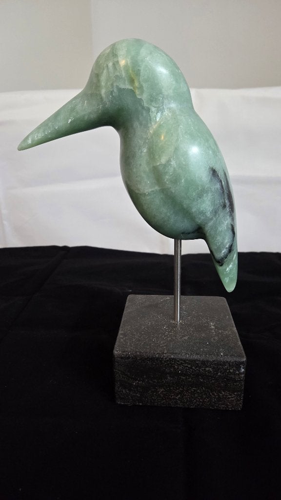 Vogel-sculptuur (Shona), Ophalen, 20 - 50 cm, Overige materialen, Beeld