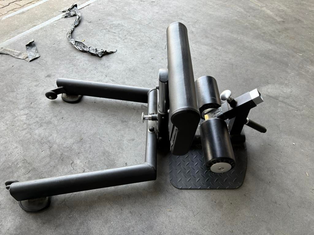 Lmx Sissy squat bench lifemaxx, Sport en Fitness, Fitnessmaterialen, Gebruikt, Overige typen, Bemch, Zwart