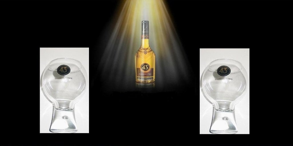 Cuarenta Y Tress Likeur 43 Licor glas koffie glas ( 03, Verzenden, Nieuw, Gebruiksvoorwerp