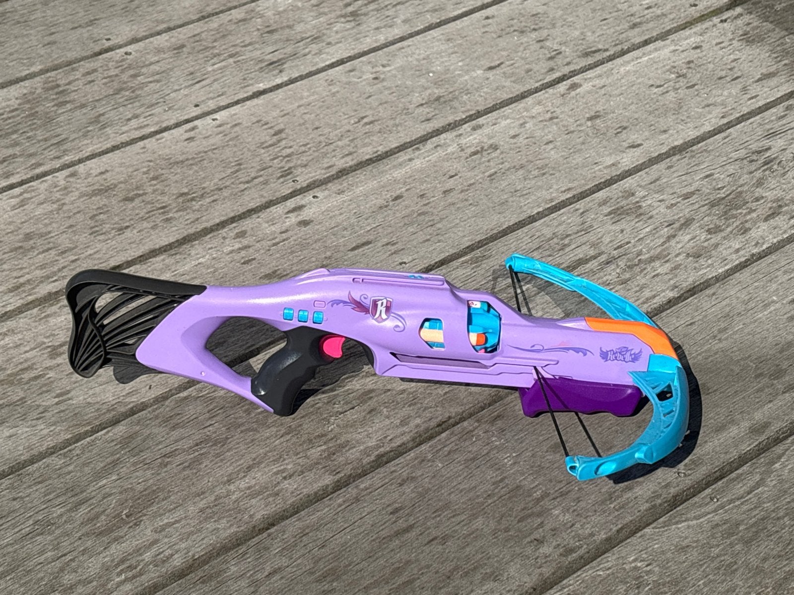 Nerf Rebelle Heartbreaker Bow paars/blauw, Ophalen, Gebruikt