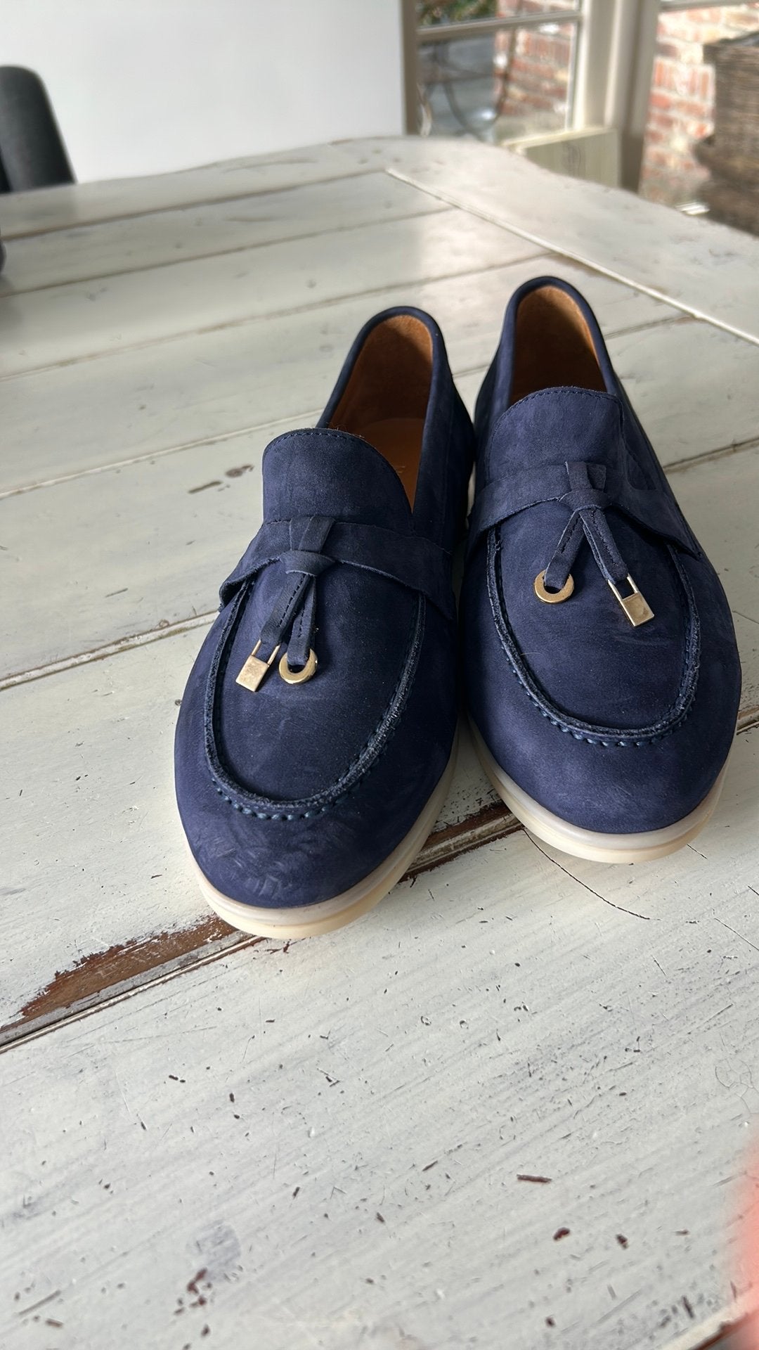 Loafer donkerblauw, maat 38 nieuw, Ophalen of Verzenden, Zo goed als nieuw, Meisje