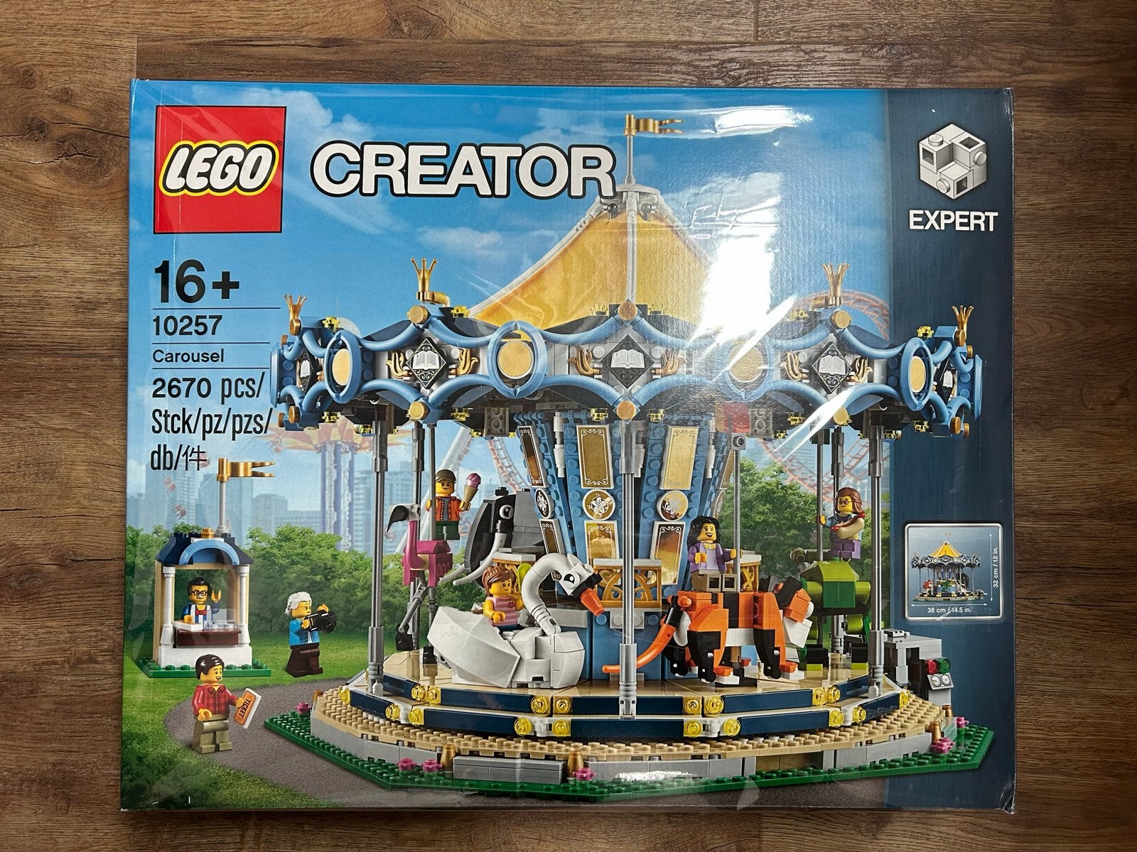 LEGO Creator Expert 10257 Carrousel - Zo goed als Nieuw-, Kinderen en Baby's, Speelgoed | Duplo en Lego, Compleet, Lego, Nieuw