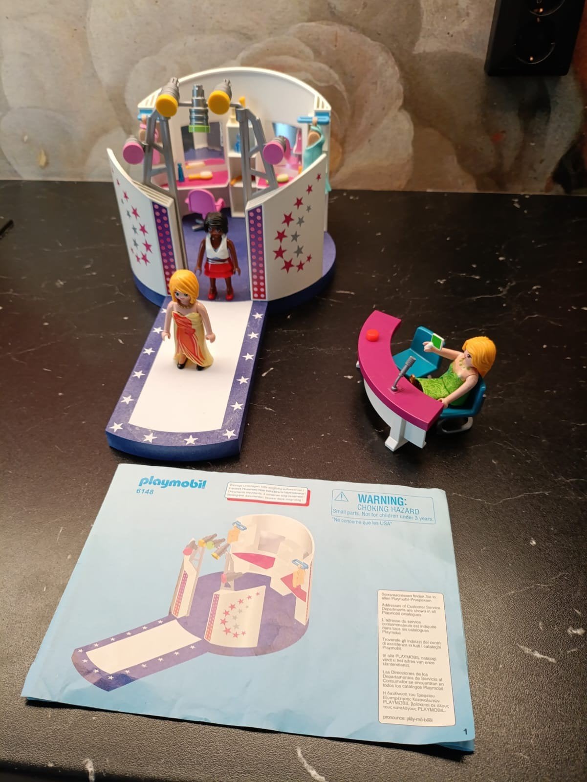 Playmobil 6148 Catwalk met Figuren - Zo goed als nieuw, Kinderen en Baby's, Complete set, Overige typen, Ophalen of Verzenden