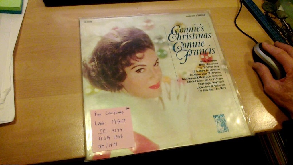 Connie Francis - Connie's Christmas (LP, 1966, MGM, USA), LP, Originele persing, Ophalen of Verzenden, Zo goed als nieuw