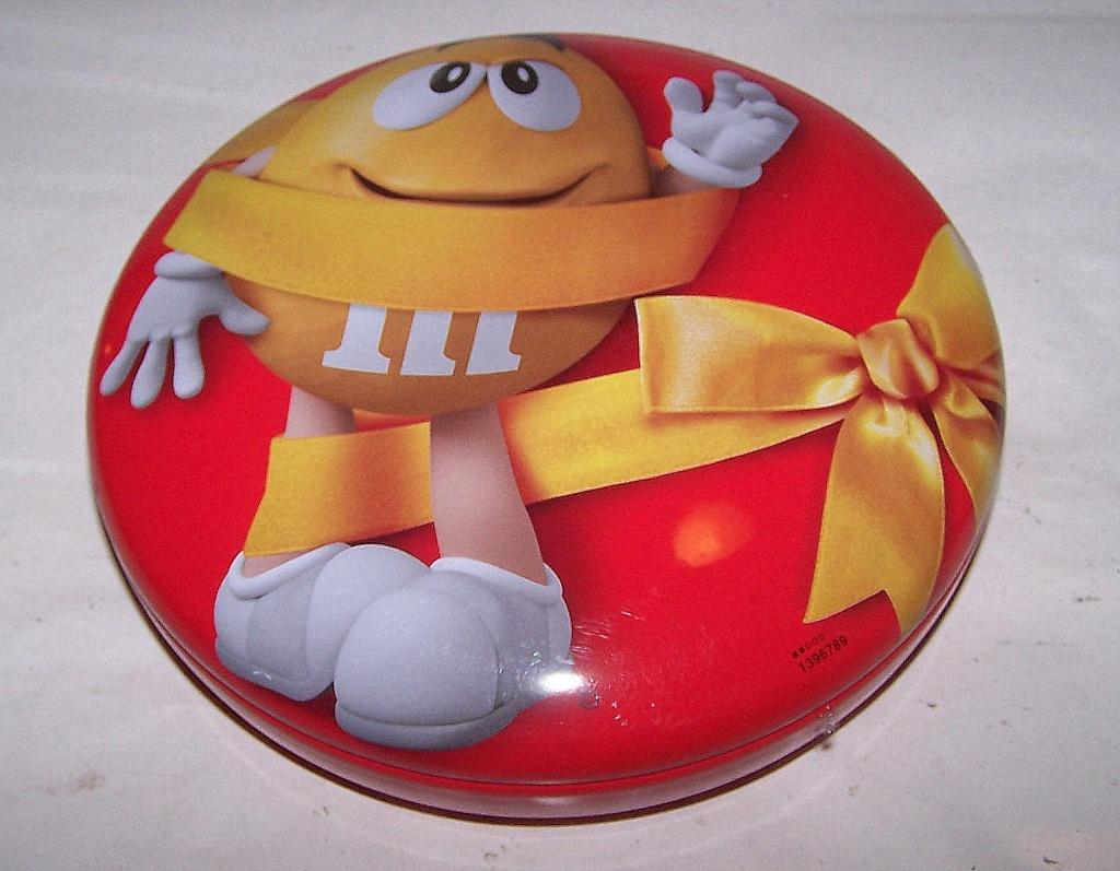M&M chocoladeblik. Nwst., Ophalen of Verzenden, Zo goed als nieuw, Gebruiksvoorwerp