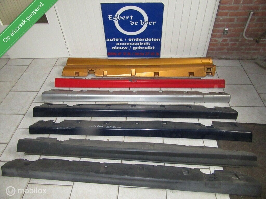 Zijskirt dorpel spoiler Vectra B Astra G sedan hatchback, Gebruikt, Opel, Ophalen of Verzenden, Opel