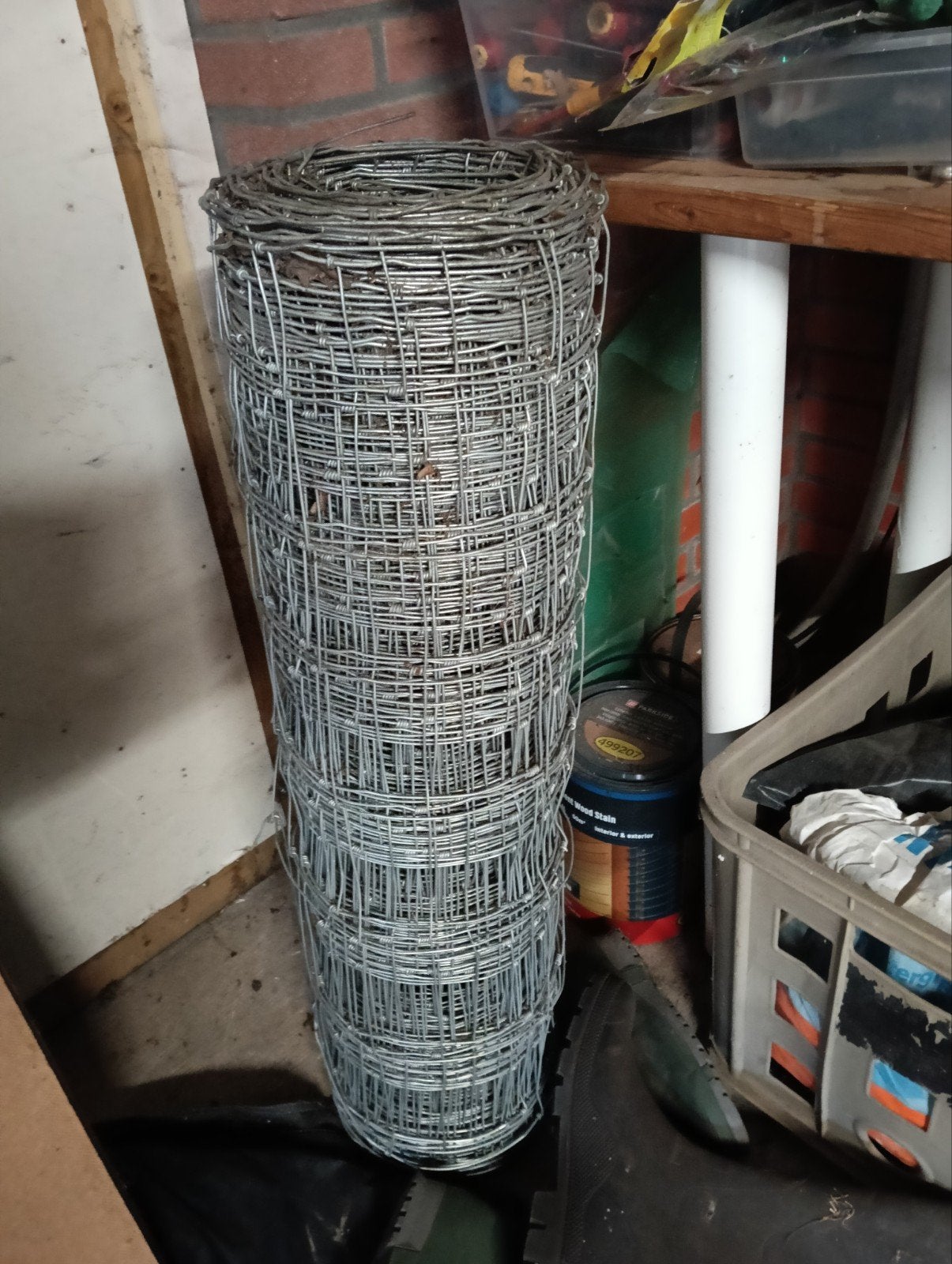 Nieuw zwaar gaas op rol - 50 meter  80 cm hoog, Ophalen, Nieuw
