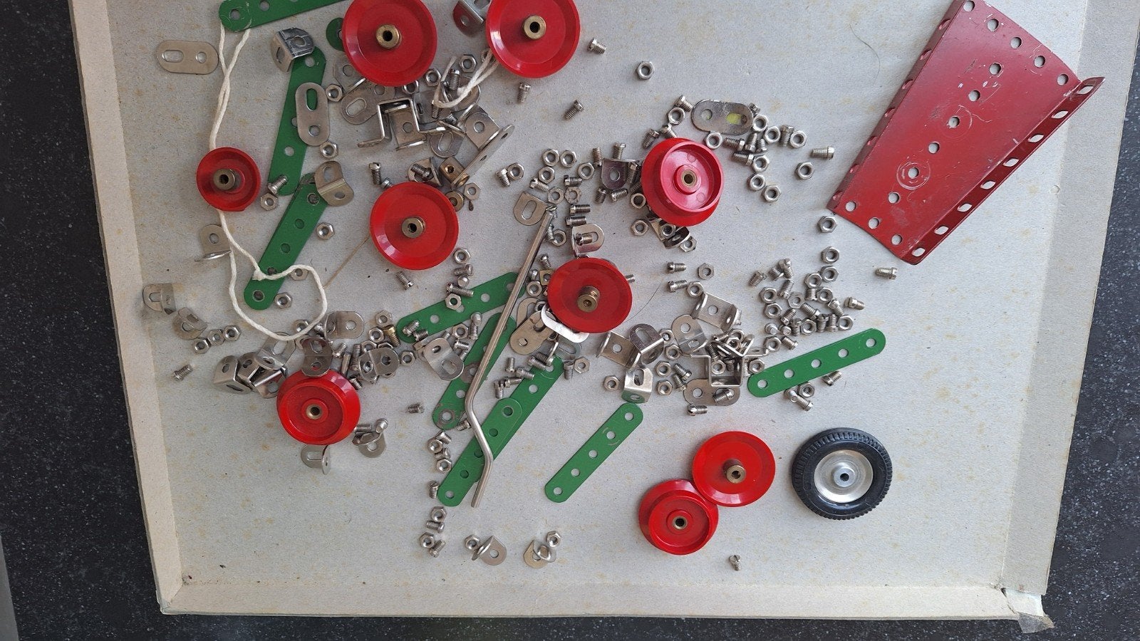 Vintage Meccano / Temsi onderdelen, Ophalen of Verzenden, Gebruikt, Overige merken