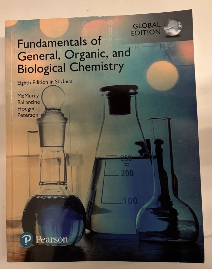 Fundamentals of General, Organic and Biological Chemistry 8e, Boeken, Zo goed als nieuw, Ballantine, Beta, HBO