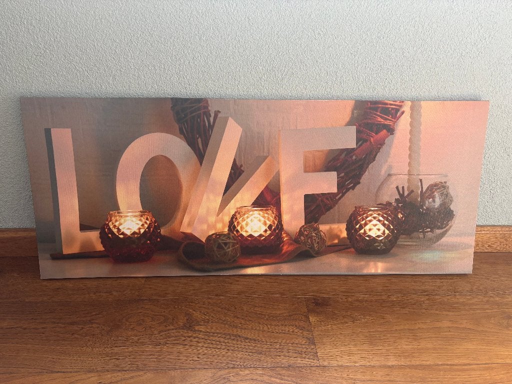 Canvas, Ophalen, Gebruikt, Schilderij, 75 tot 100 cm
