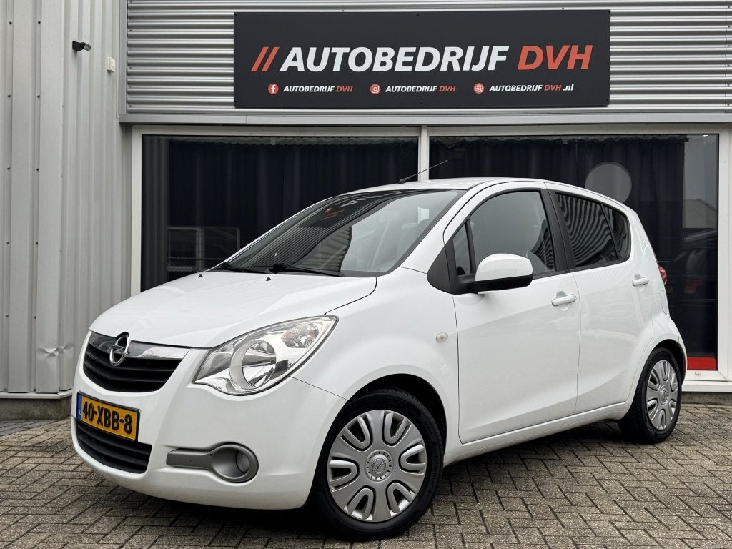 Opel Agila 1.2 Edition | TREKHAAK | AIRCO | NAP | (bj 2012), Auto's, Opel, 4 cilinders, 965 kg, Wit, Origineel Nederlands