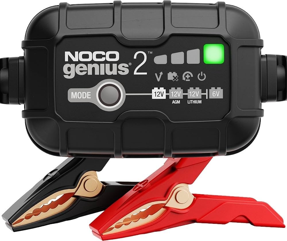 NOCO Genius 2 Acculader - 6V/12V - Auto, Motor, Boot, Auto-onderdelen, Nieuw