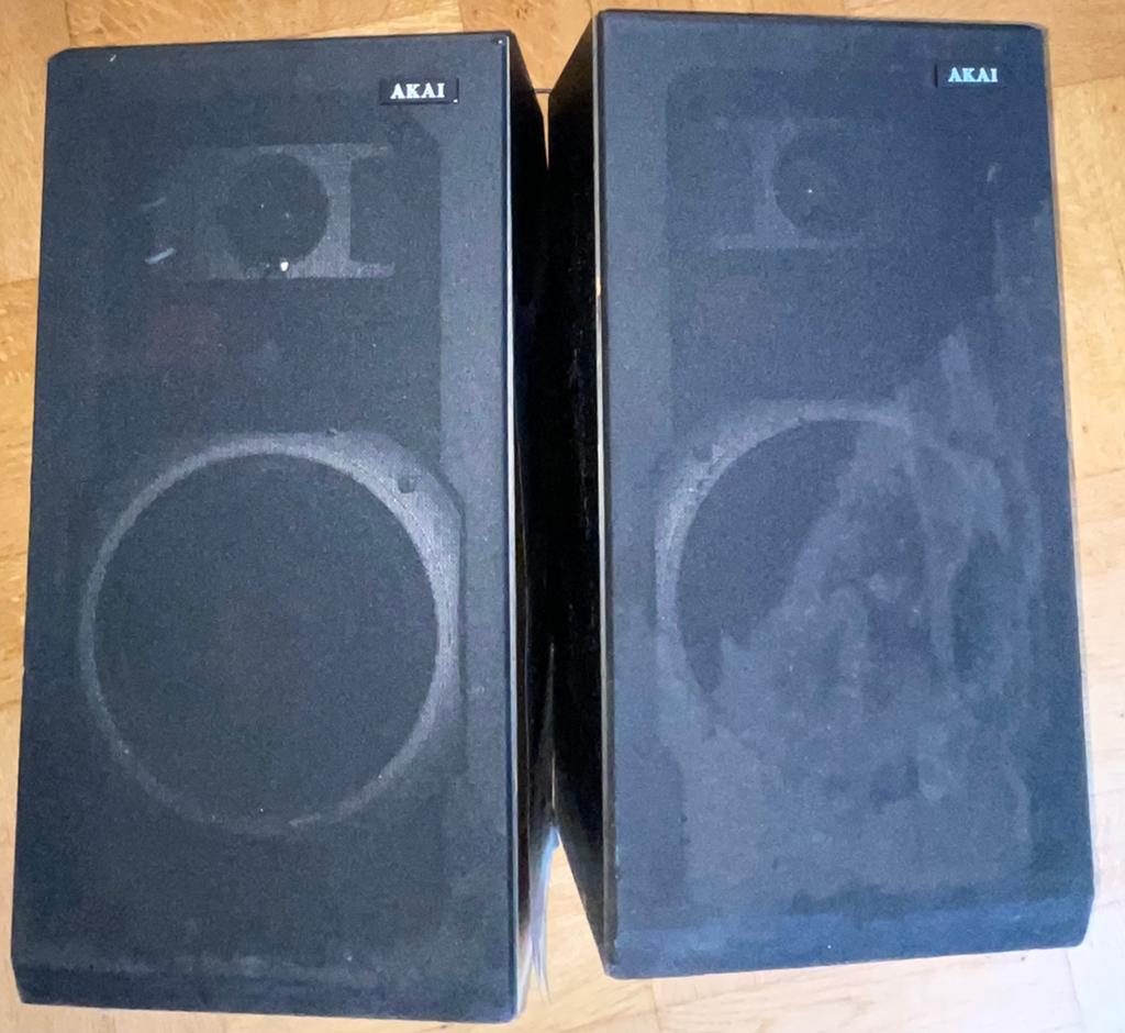 Akai boxen 2 way 8 ohm 2x 40 watt, Audio, Tv en Foto, Luidsprekers, Overige merken, Ophalen of Verzenden, Zo goed als nieuw, Minder dan 60 watt