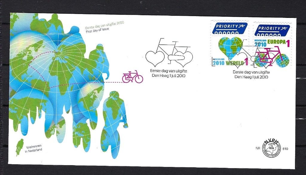 FDC NVPH E610 onbeschreven, Ophalen of Verzenden, Onbeschreven, Nederland