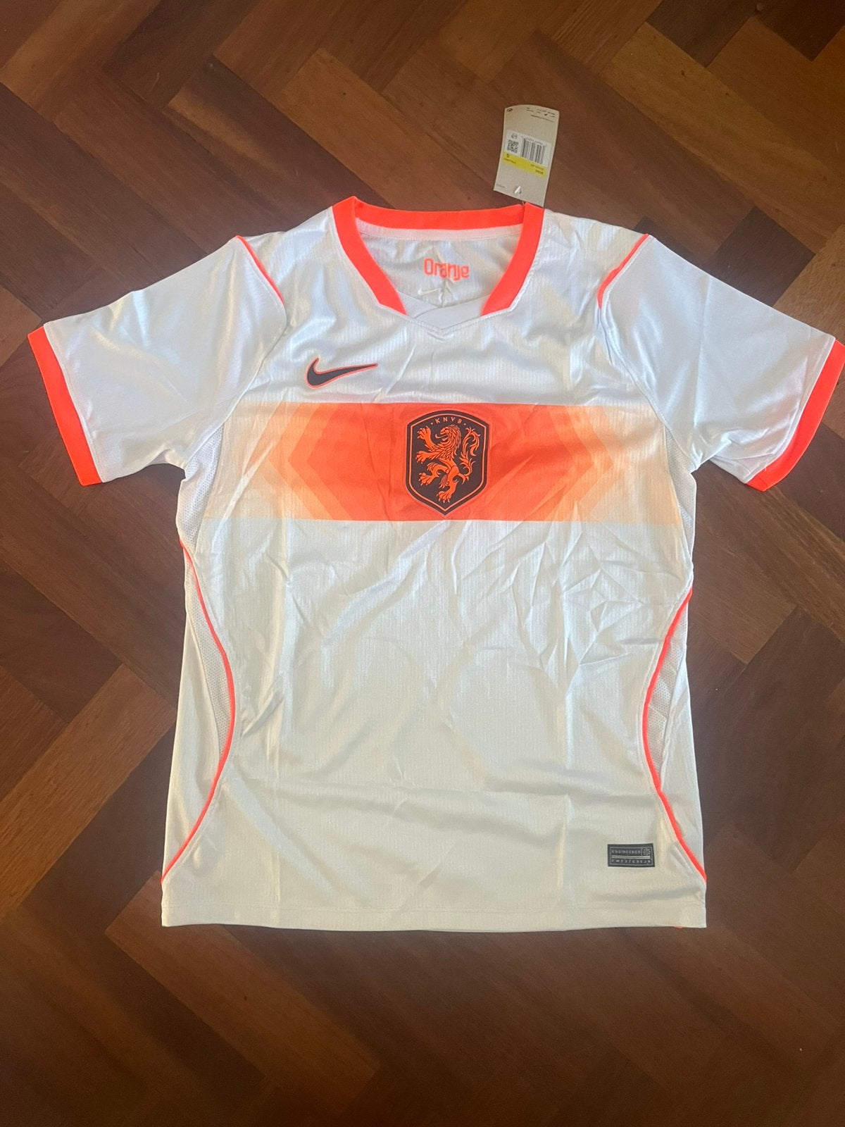 Nederlands elftal shirt, Maat S, Ophalen of Verzenden, Zo goed als nieuw, Shirt