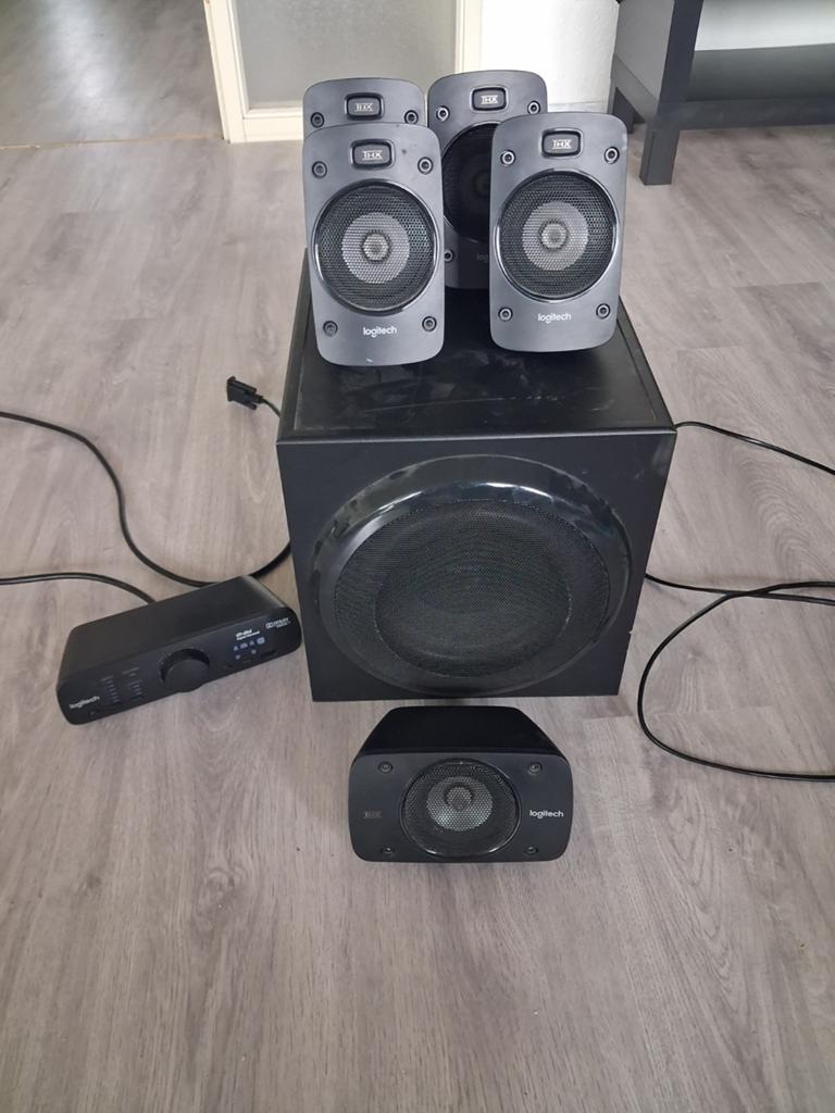 Logitech Z906 5.1 surround sound, Ophalen, Refurbished, Audiokanaal 5.1, Logitech
