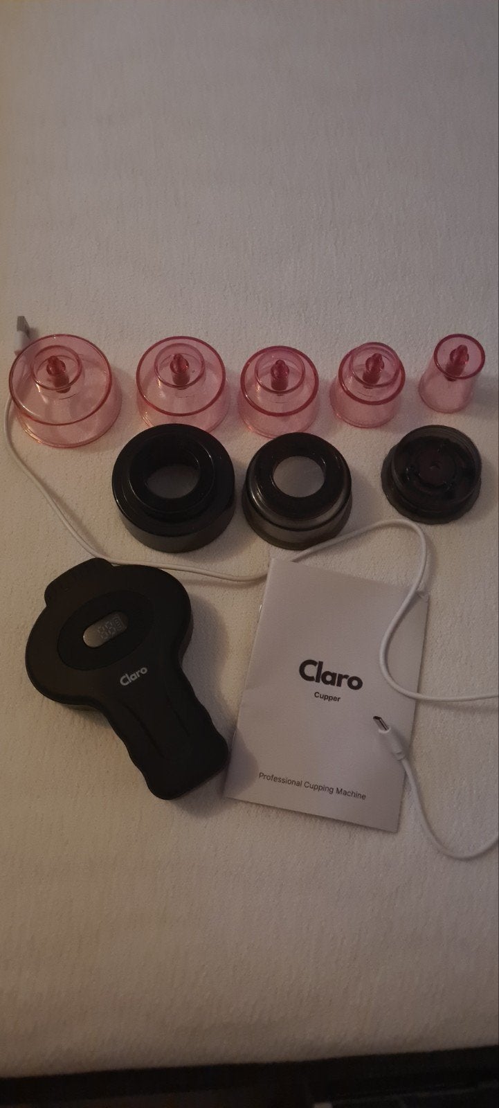 Claro Cupper: Vacuüm- en Roodlichttherapie tegen Cellulite, Ophalen