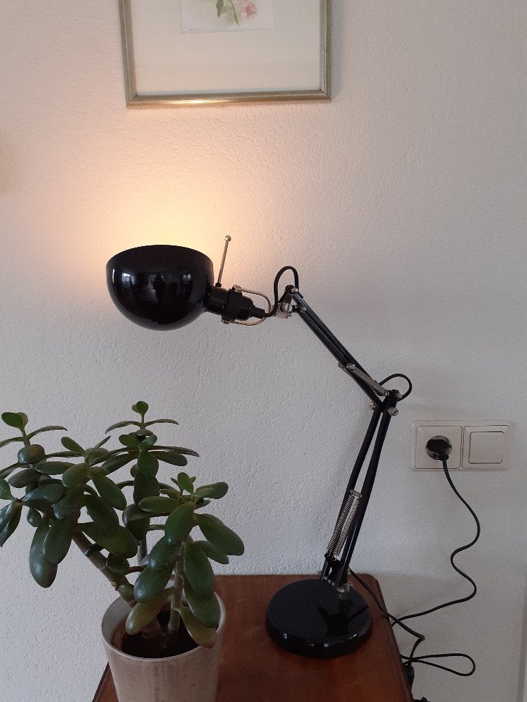 IKEA FORSA bureaulamp tafellamp zwart, Bureaulamp, Ophalen of Verzenden, Zwart, IKEA