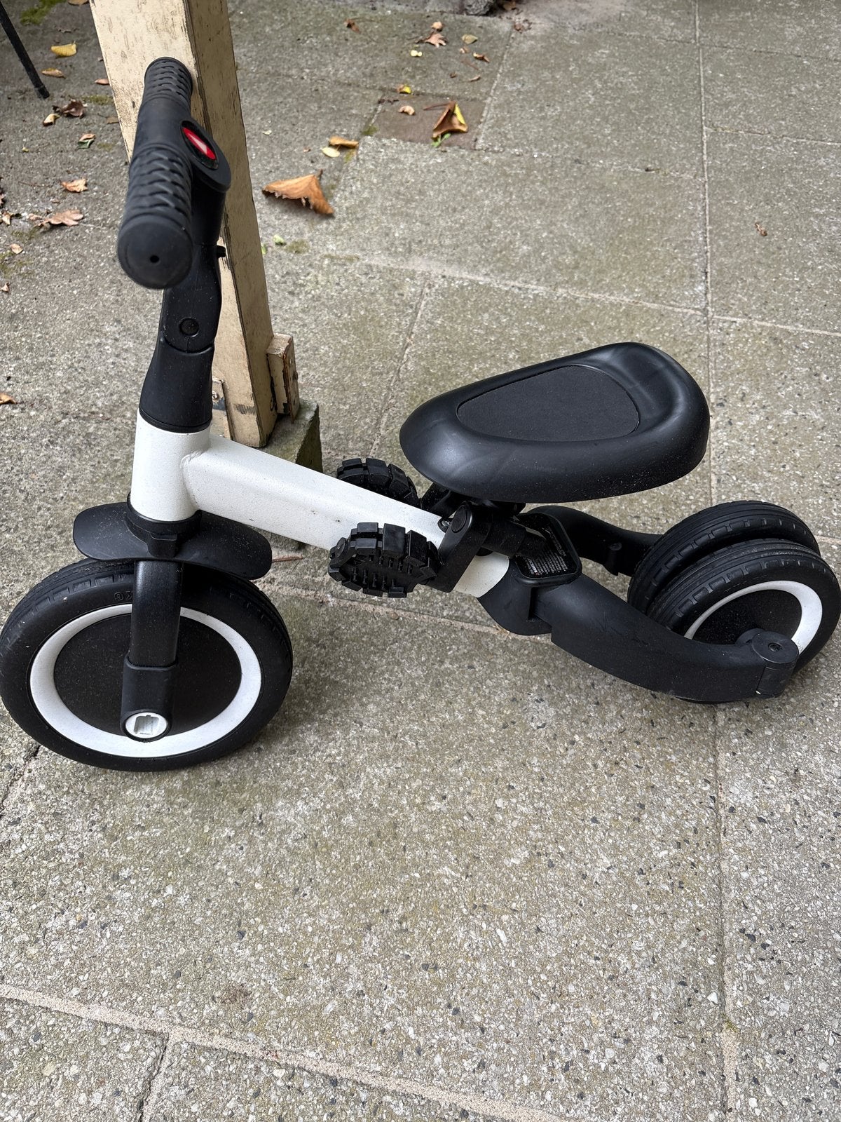 Kinder driewieler/loopfiets 2-in-1, Fietsen en Brommers, Ophalen, Gebruikt, Velgrem, Verstelbare zitting