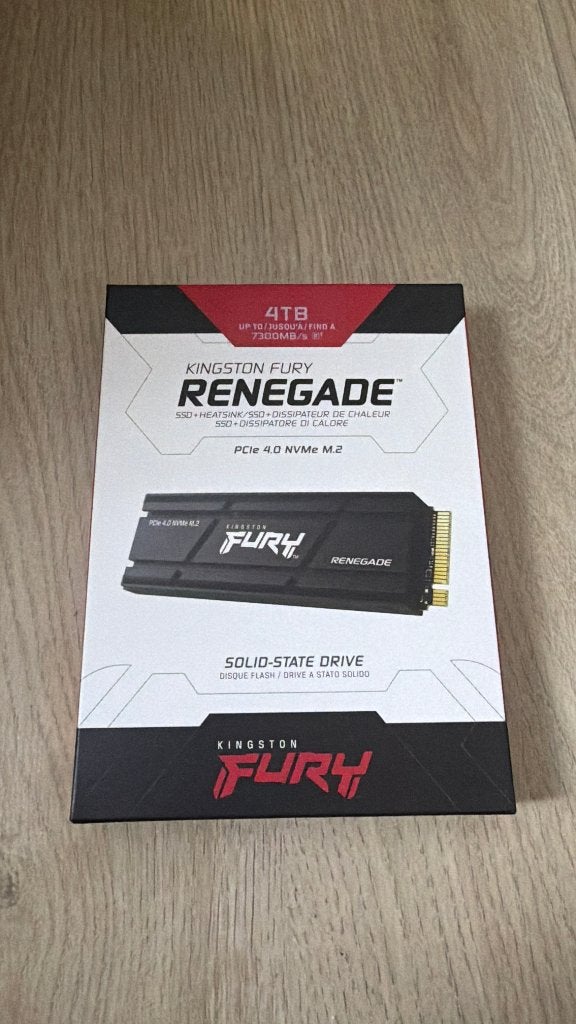 Kingston Fury Renegade SSD (heatsink) 4TB, Intern, Kingston, SSD, Ophalen of Verzenden