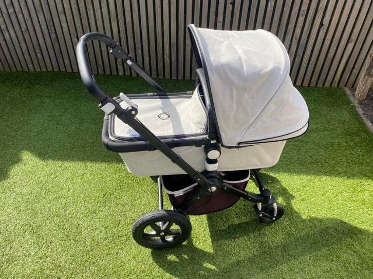 Bugaboo Cameleon 3 Atelier Limited Edition + Koeka, Ophalen, Gebruikt, Bugaboo, Verstelbare duwstang
