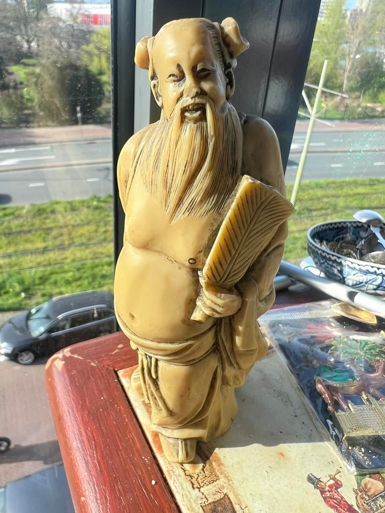 Chinese Antieke boeddha beeld, Ophalen of Verzenden, Zo goed als nieuw