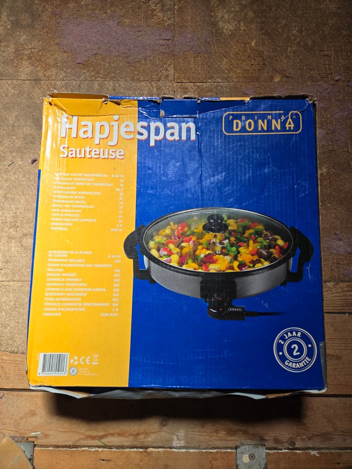 Hapjespan / Gourmetplaat - Prima Donna (Meerdere), Witgoed en Apparatuur, Ophalen, Nieuw