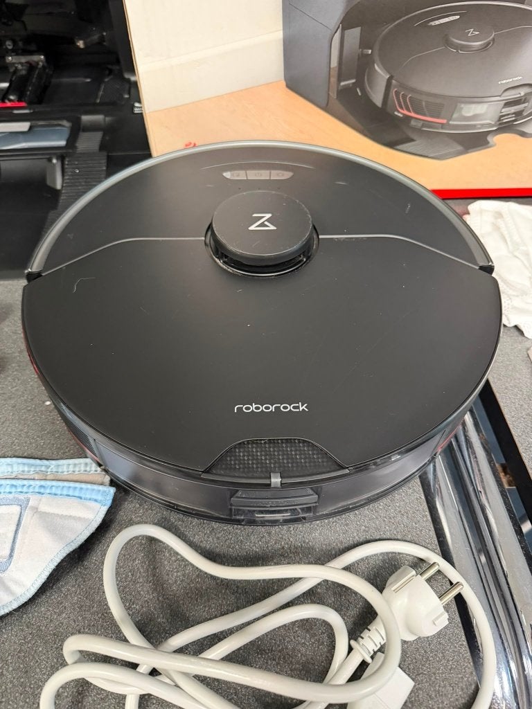 Roborock S7 MaxV Ultra Robotstofzuiger met Dweilfunctie, Overige merken, Gebruikt, Stille werking, Ophalen of Verzenden