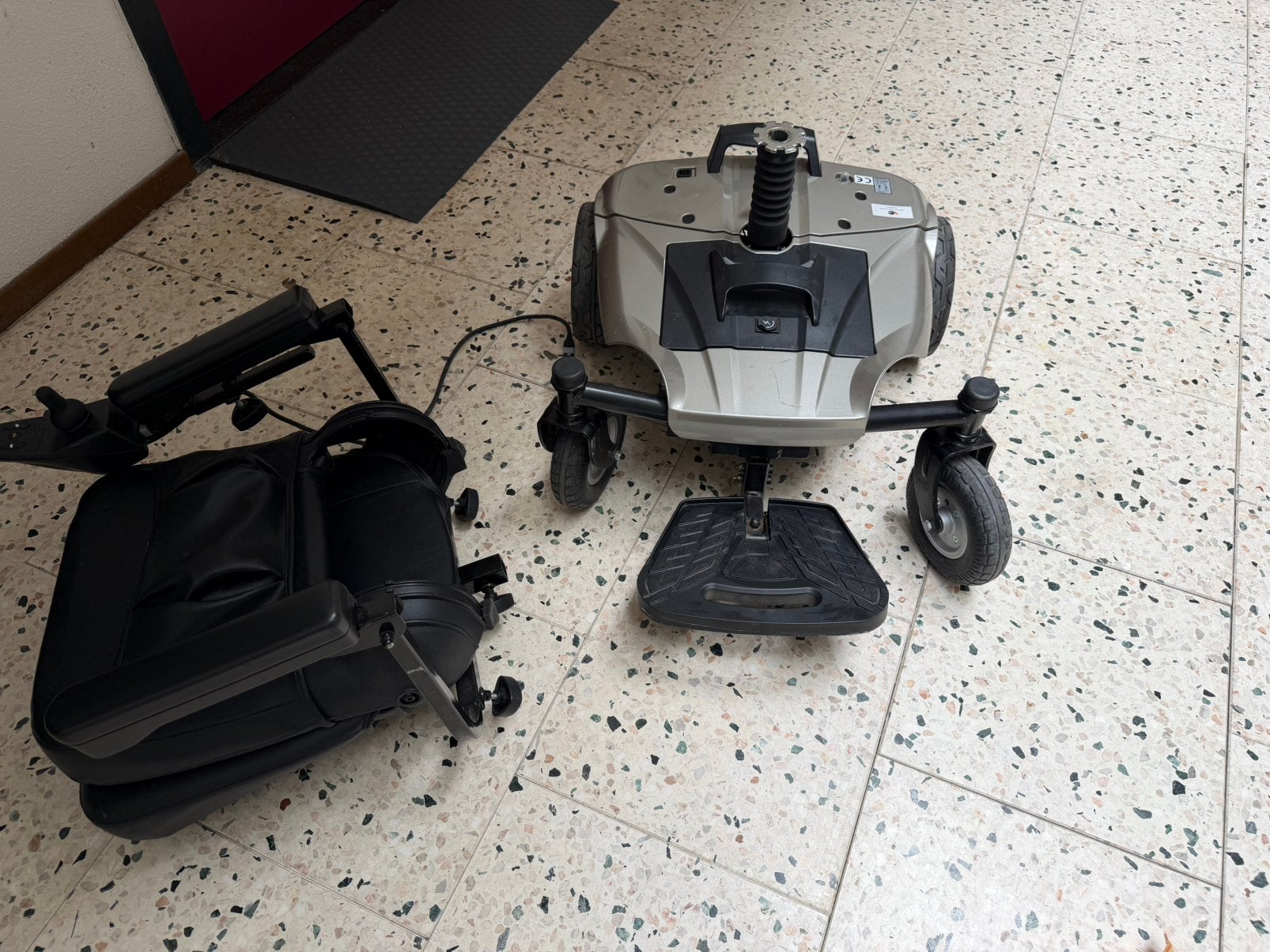 elektrische rolstoel uitneembaar, Ophalen, Gebruikt