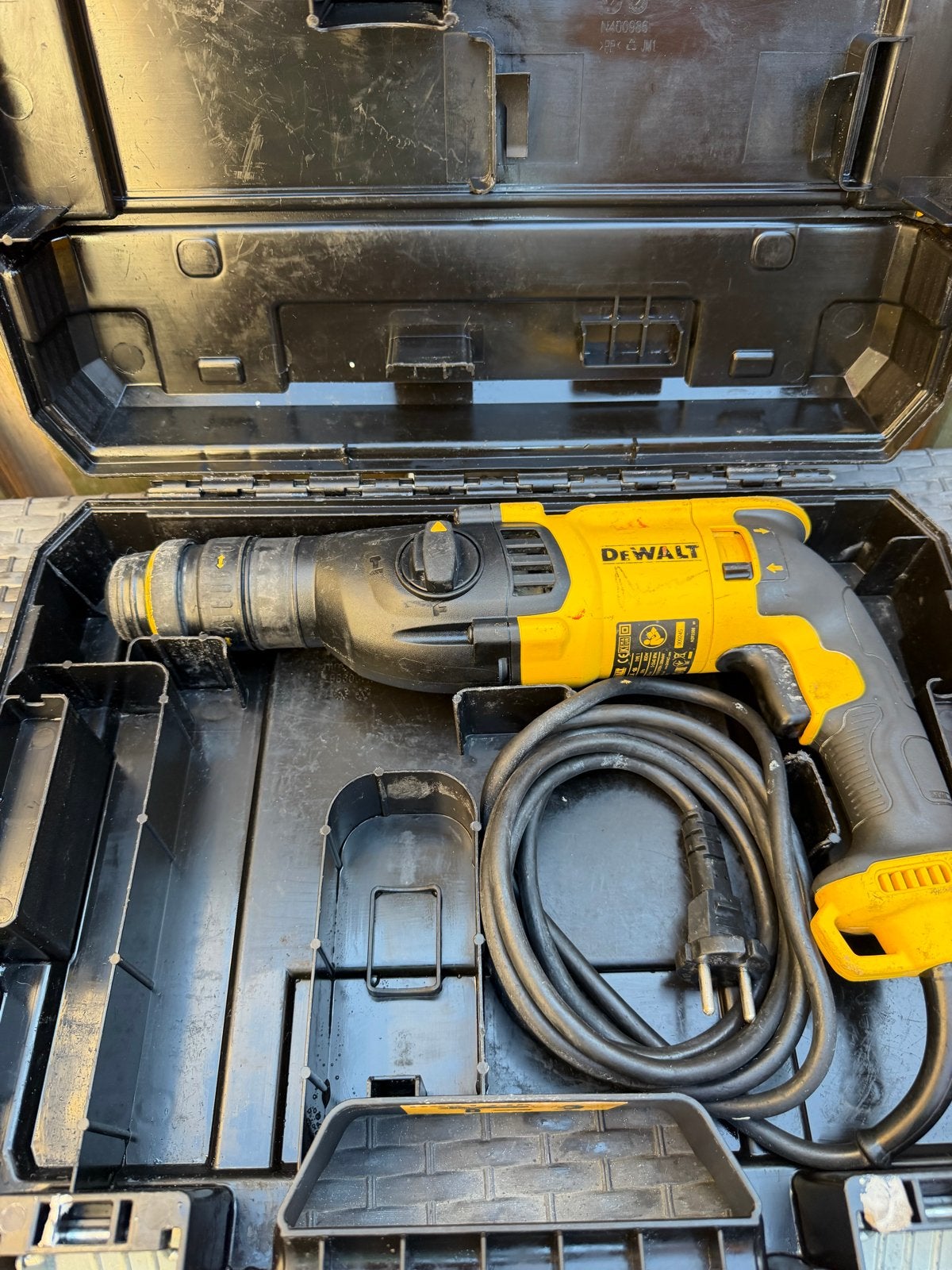 DeWalt D25134K Boorhamer - 800W, Ophalen, 600 watt of meer, Boor- en/of Breekhamer, Zo goed als nieuw