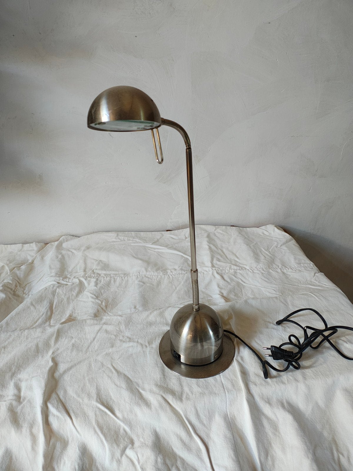 Moderne bureaulamp/tafellamp met flexibele arm, Ophalen, Bureaulamp, Gebruikt, Overige merken