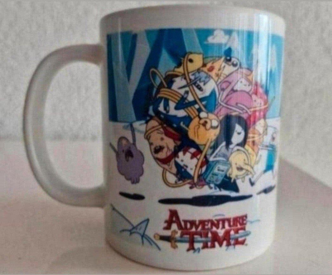 Adventure Time Mok - Cartoon Network, Meerkleurig, Overige stijlen, Ophalen of Verzenden, Zo goed als nieuw