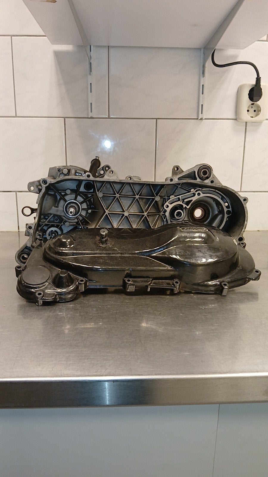 Piaggio Zip 2000 50/70cc 2t Motorblok (C25EM), Ophalen, Gebruikt, Blok