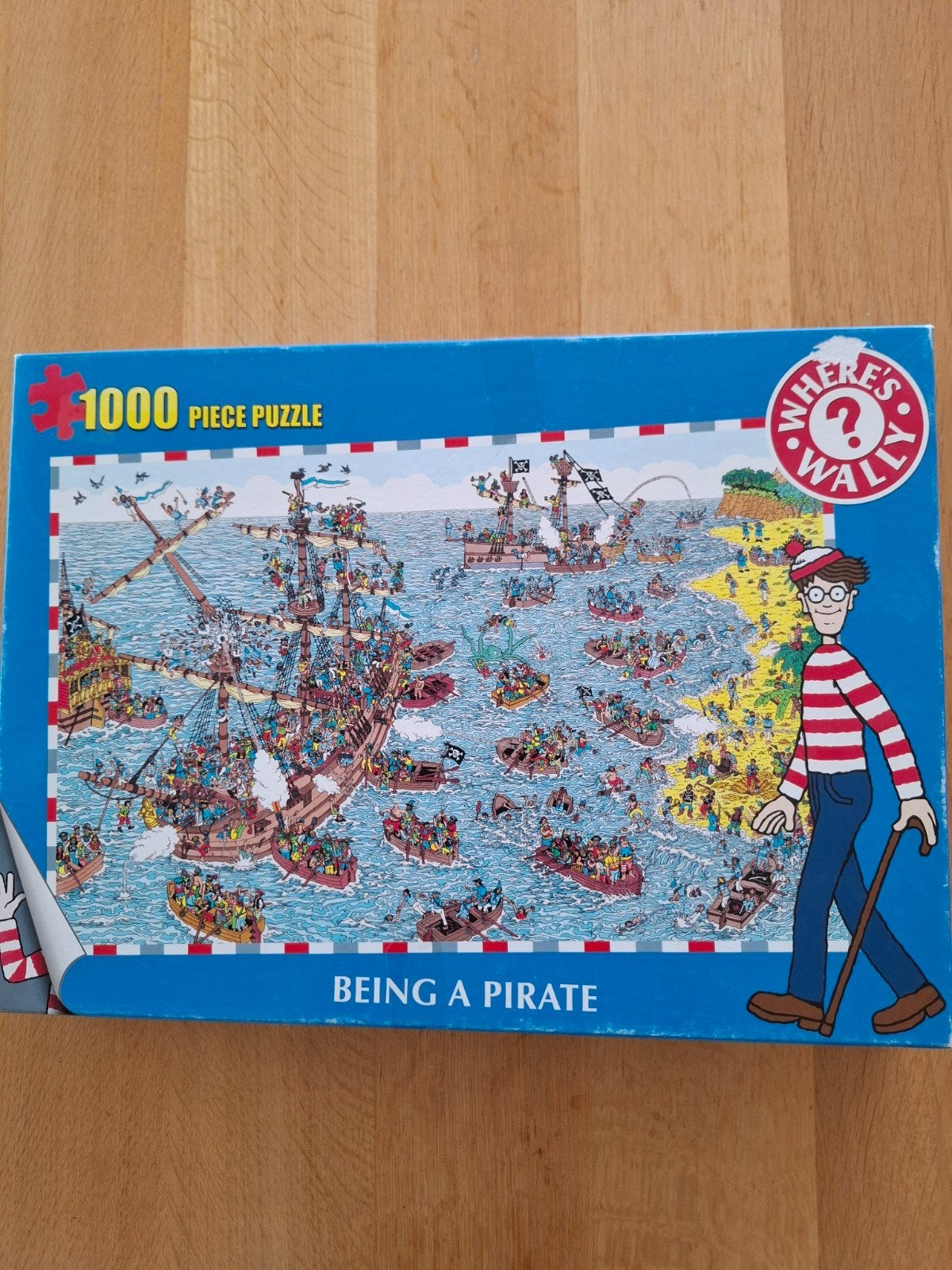 Where's Wally - Being a pirate, Ophalen of Verzenden, 500 t/m 1500 stukjes, Gebruikt, Legpuzzel