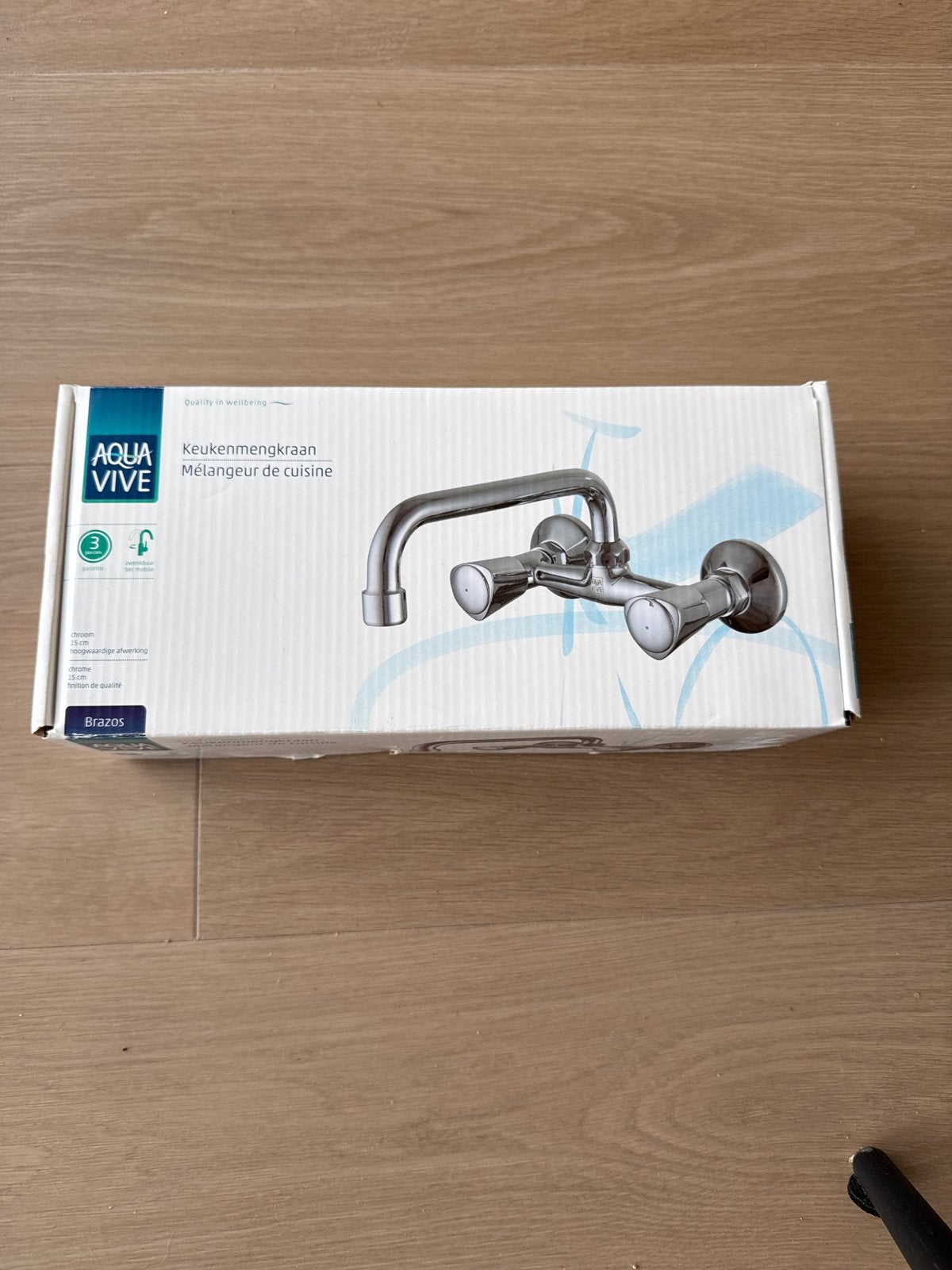 Nieuwe Aqua Vive Keukenmengkraan - Ongebruikt, Ophalen of Verzenden, Nieuw, Kraan